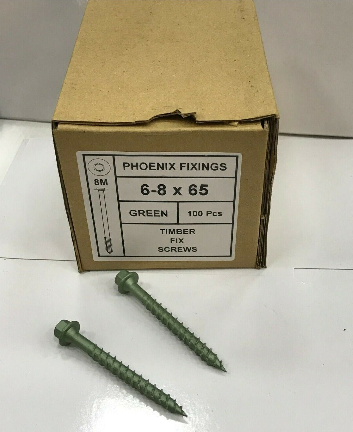 In-Dex Timber & External Decking Landscaping Screws 65 - 250mm Hex Head