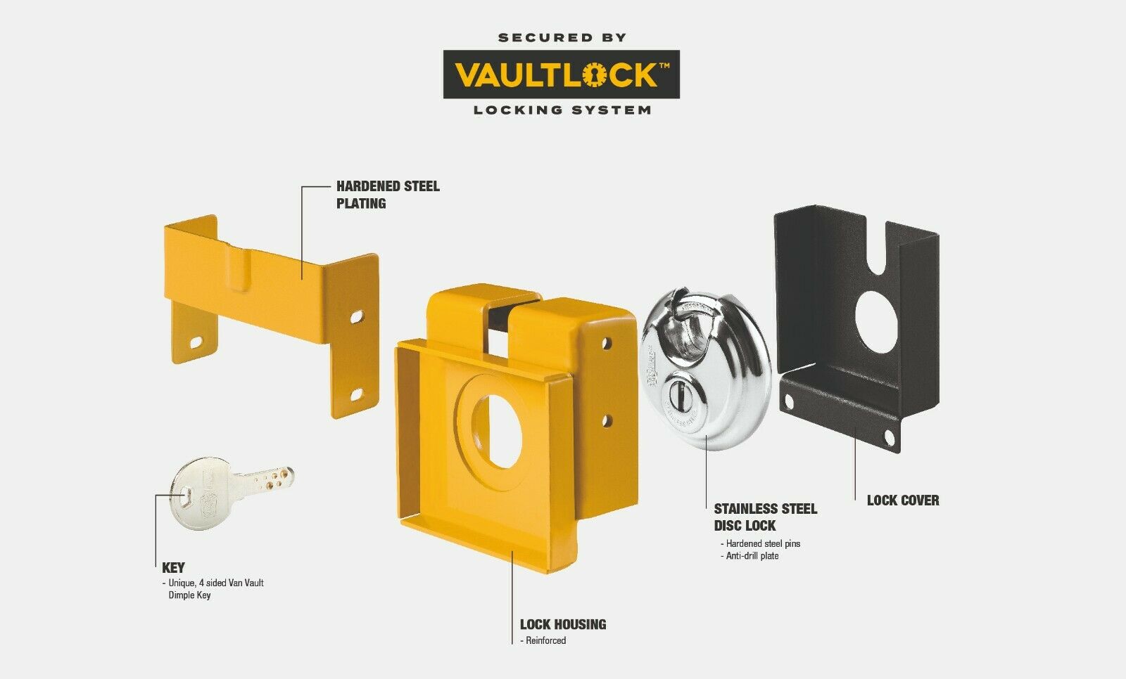 Van Vault Outback Van Truck Security Box S10820