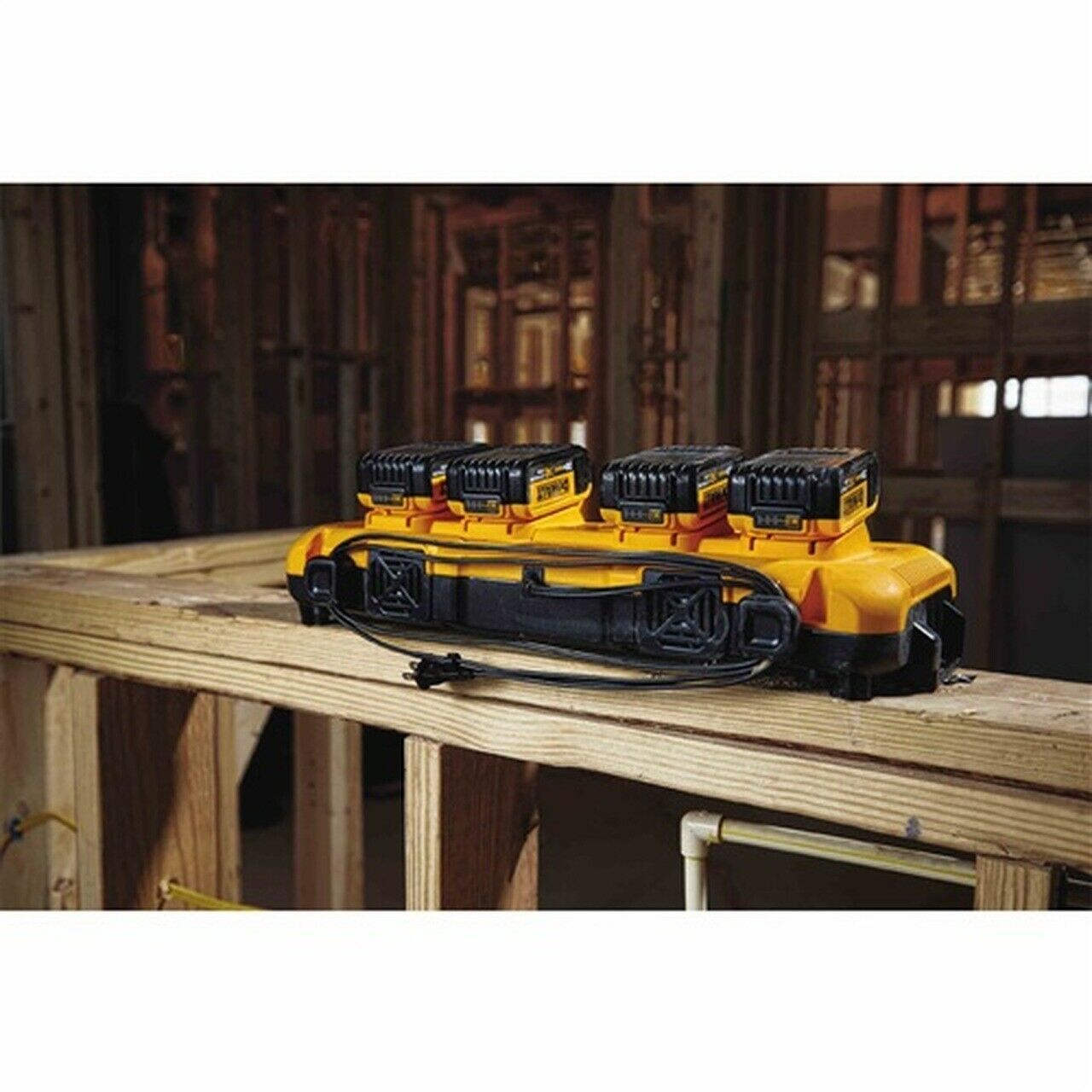 DeWalt DCB104 XR 4 MultiPort Fast Charger 10.8/12/18/54v 240volt