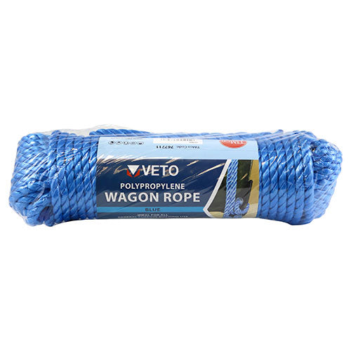 Wagon Rope - Blue Polypropylene