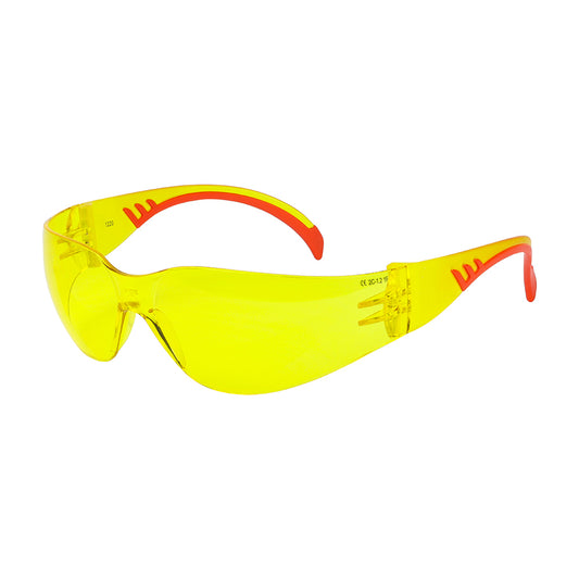 Comfort Safety Glasses - Amber, One Size