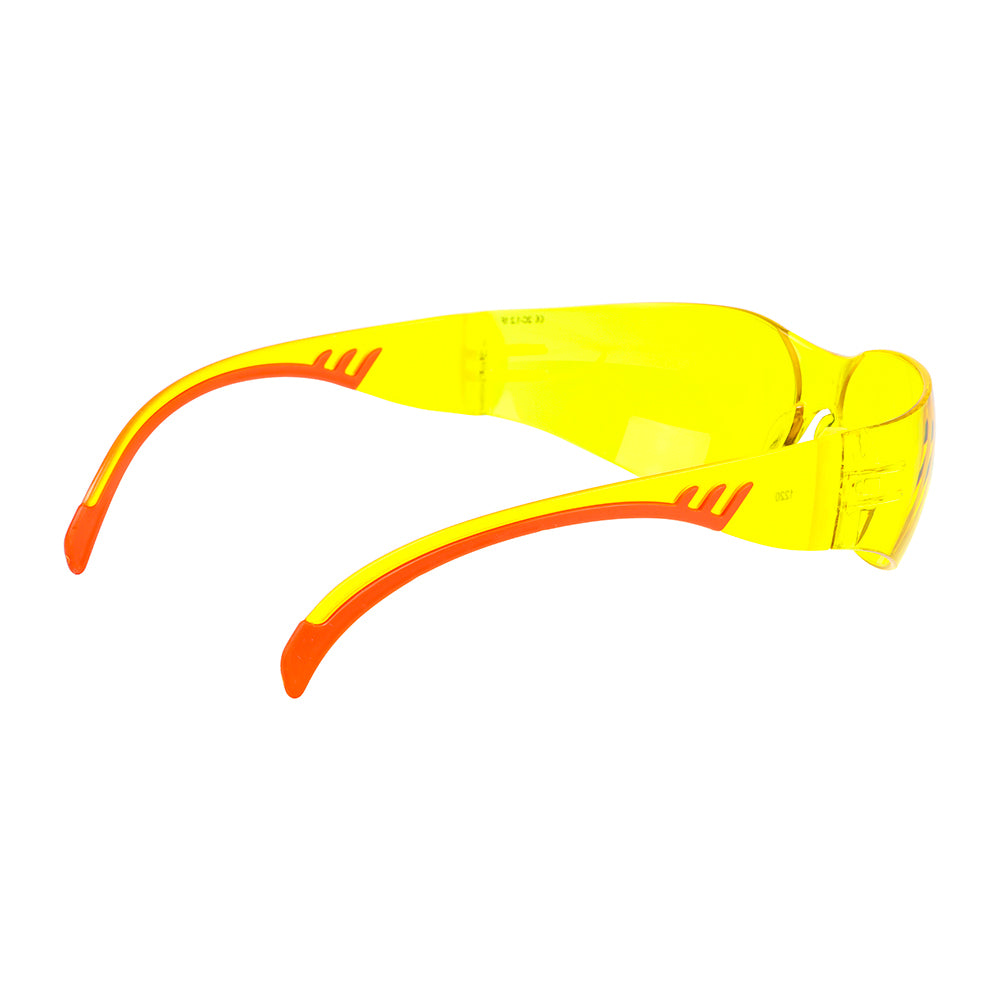 Comfort Safety Glasses - Amber, One Size