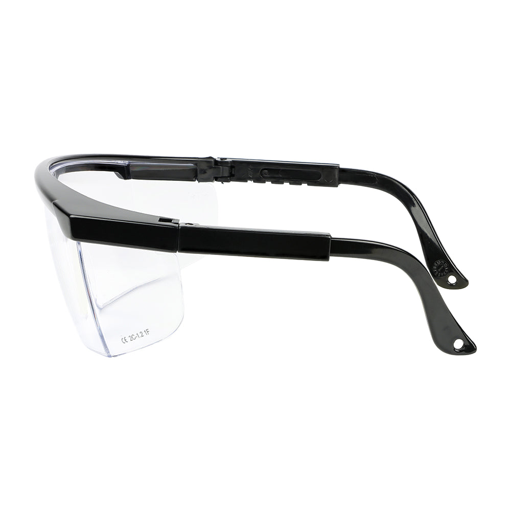 Wraparound Safety Glasses - Clear, One Size