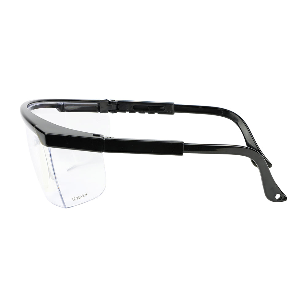 Wraparound Safety Glasses - Clear, One Size