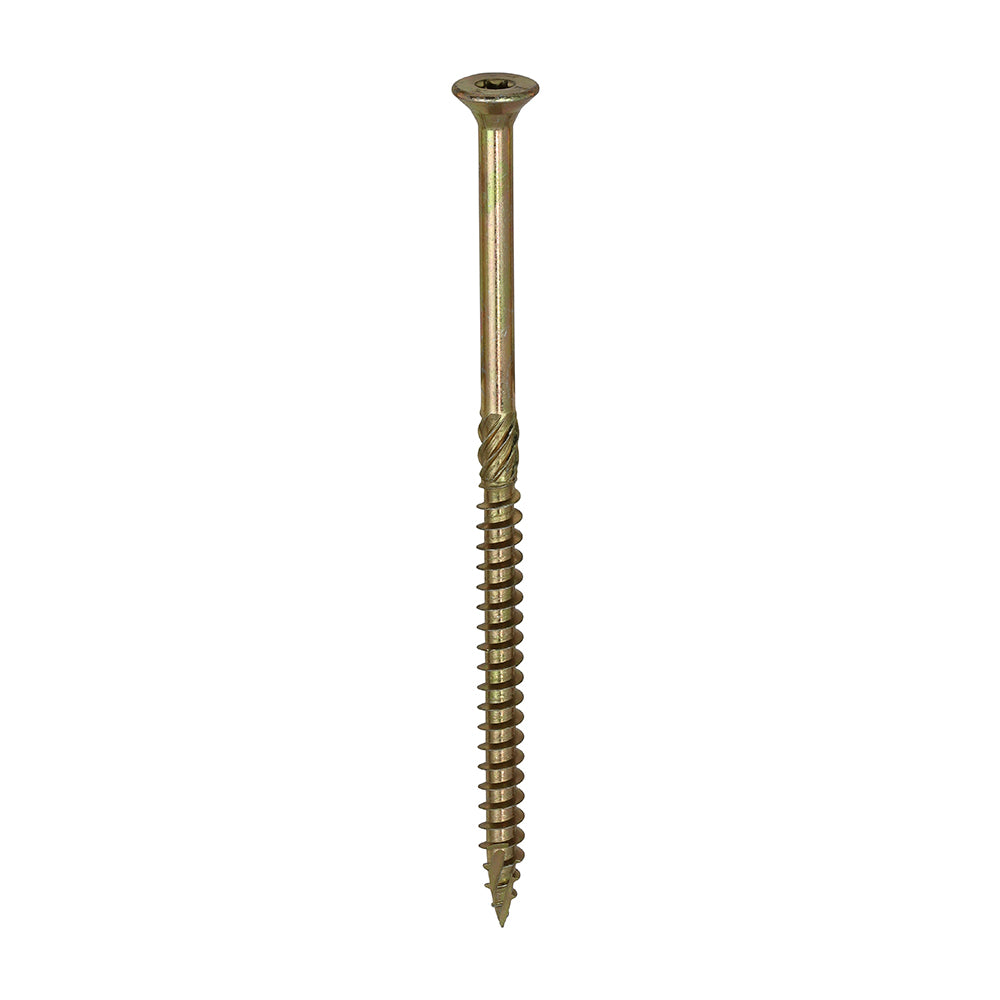 C2 Clamp-Fix Multi-Purpose Premium Screws - TX - Double Countersunk - Yellow, 8.0 x 150