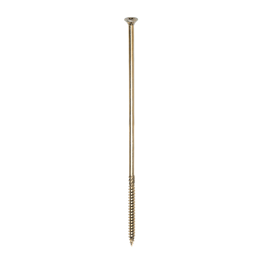 C2 Clamp-Fix Multi-Purpose Premium Screws - TX - Double Countersunk - Yellow, 8.0 x 275