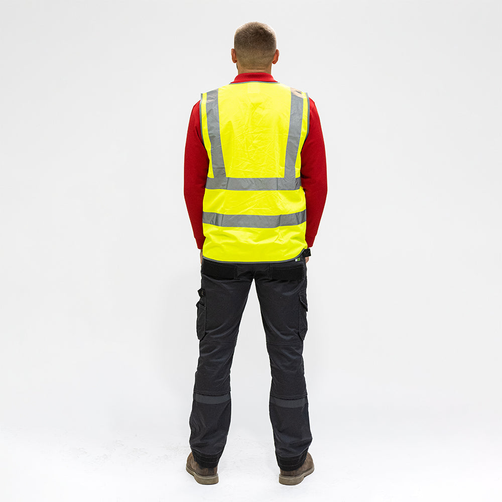 Hi-Visibility Executive Vest - Yellow, Large