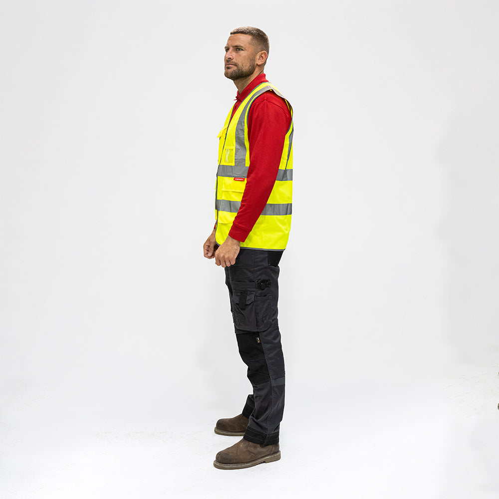 Hi-Visibility Executive Vest - Yellow, Small