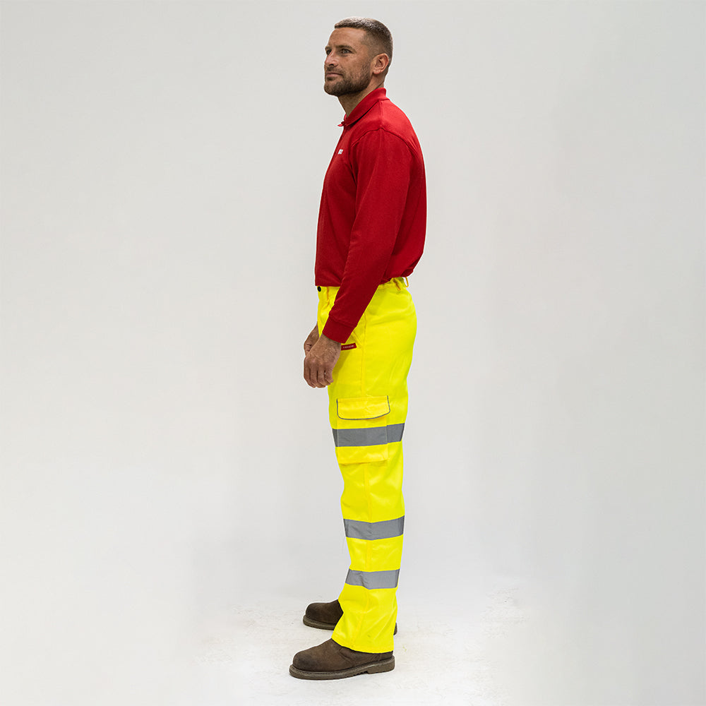 Hi-Visibility Executive Trousers - Yellow, Medium