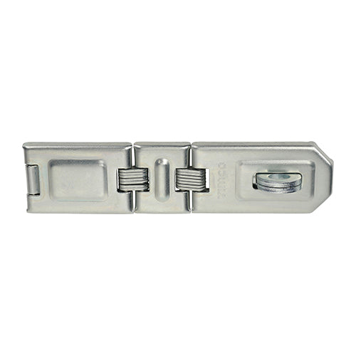 Double Hinged Hasp & Staple - Zinc