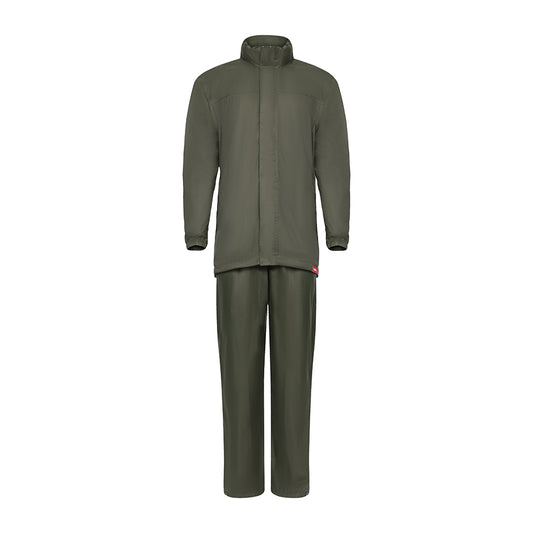 Rain Jacket & Trousers - Green, Large