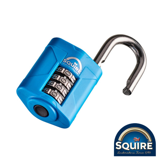 Combination Padlock - Stainless Steel Open Shackle - CP50S