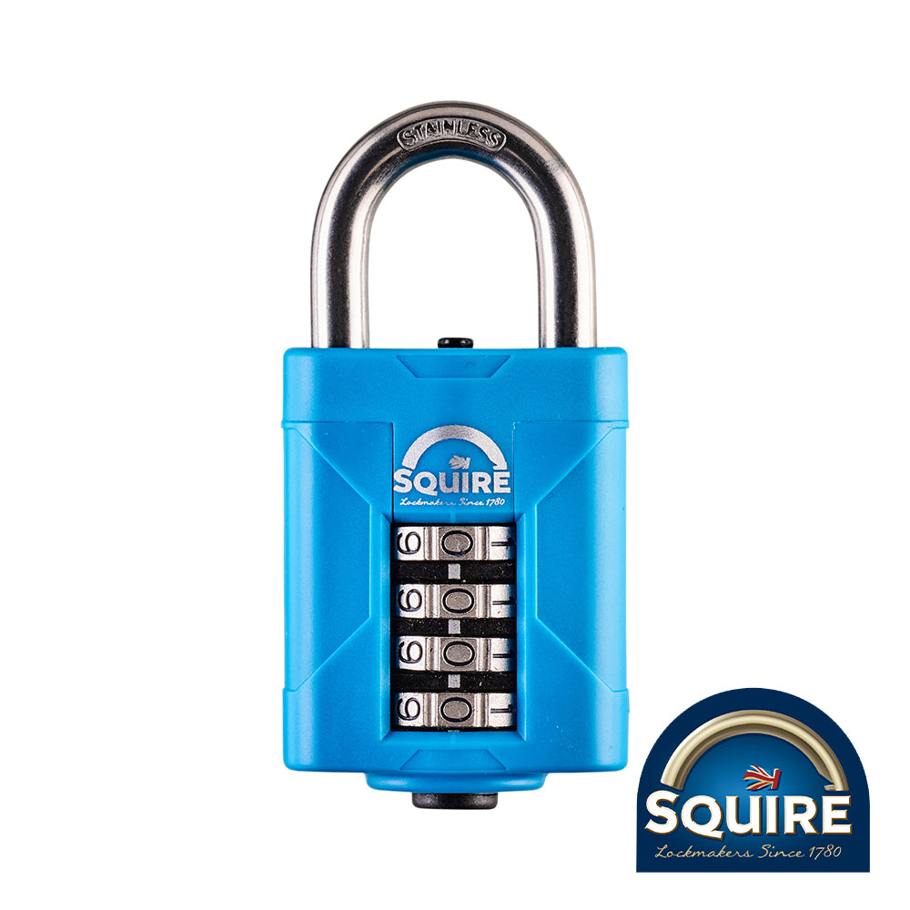 Combination Padlock - Stainless Steel Open Shackle - CP50S