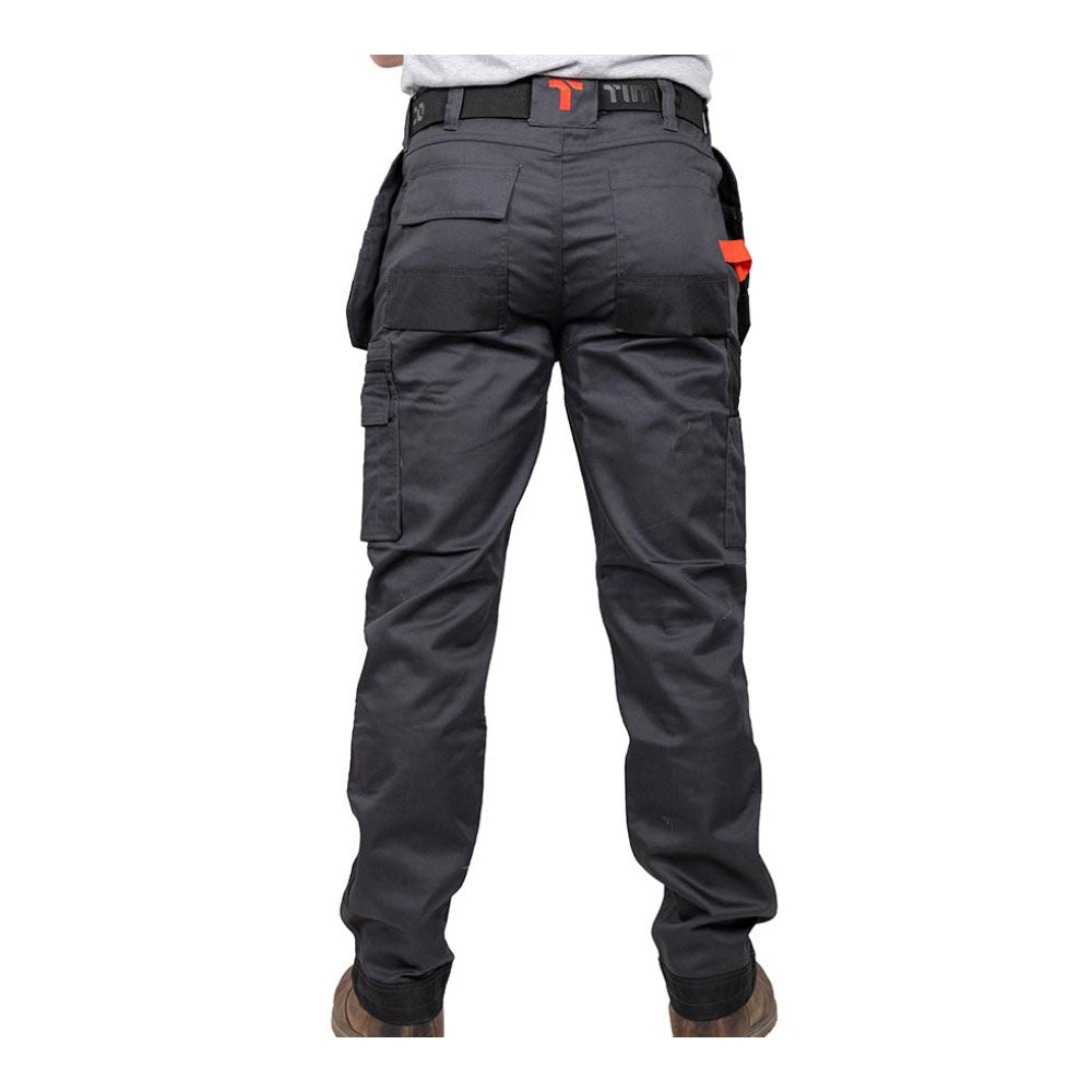 Workman Trousers - Grey/Black, W32 L30