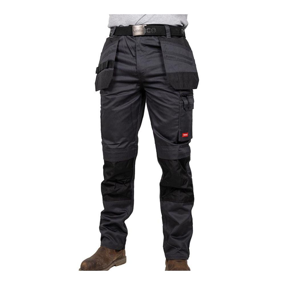Workman Trousers - Grey/Black, W36 L32