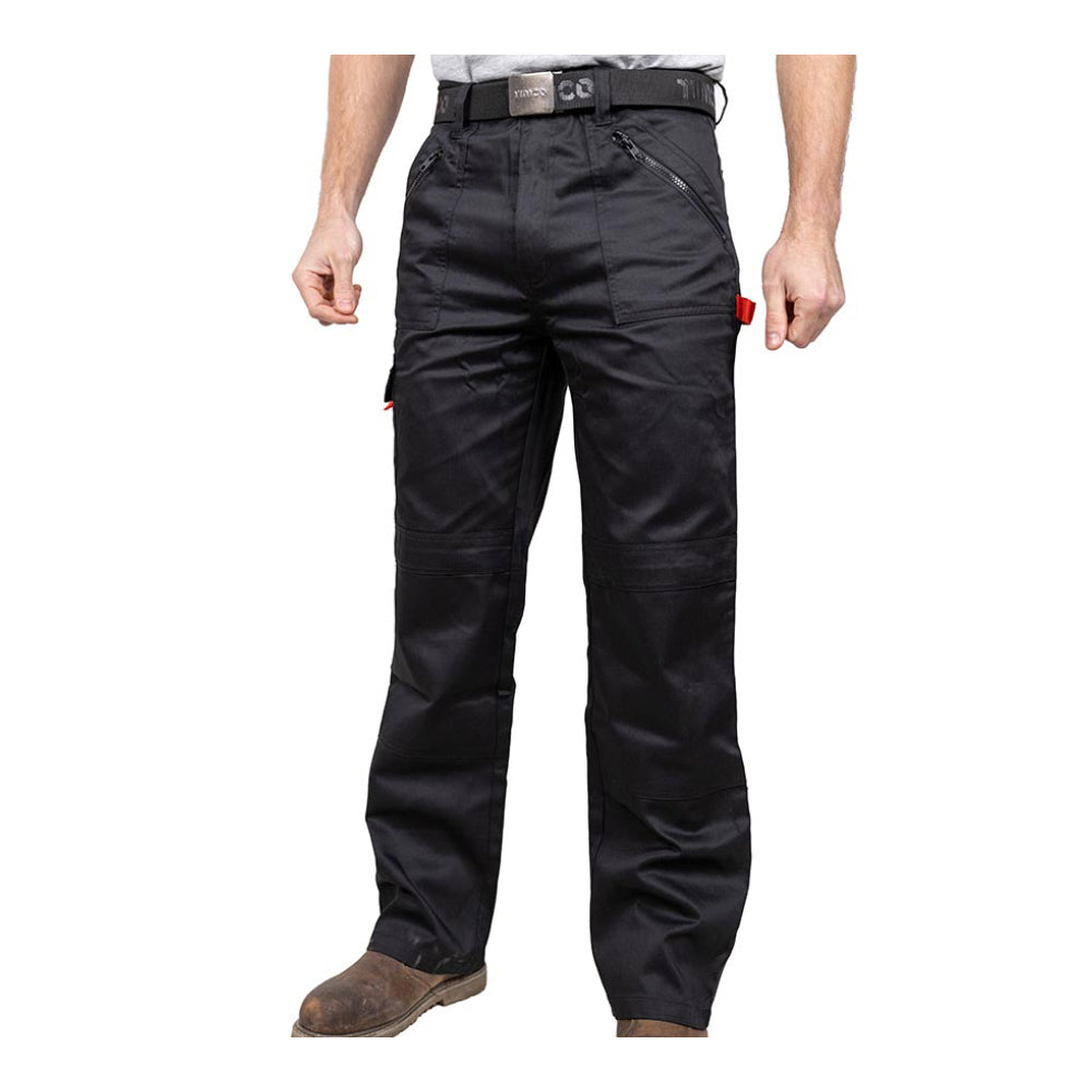 Yardsman Trousers - Black, W38 L32
