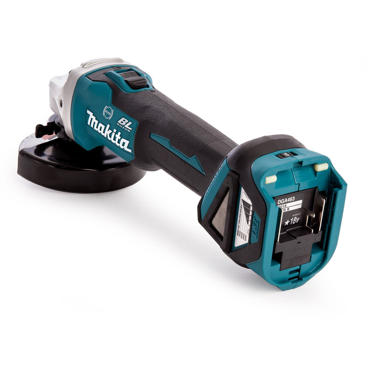 Makita DGA463Z 18V LXT 4.5 inch/115mm Brushless Angle Grinder (Body Only)
