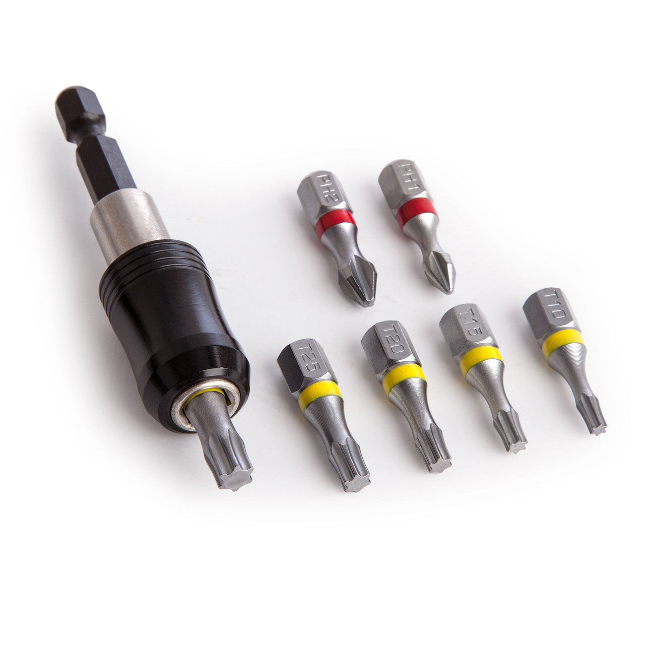 Trend SNAP/SB5/SET Bit Set Colour Ring Torsion Zone (15 Piece)