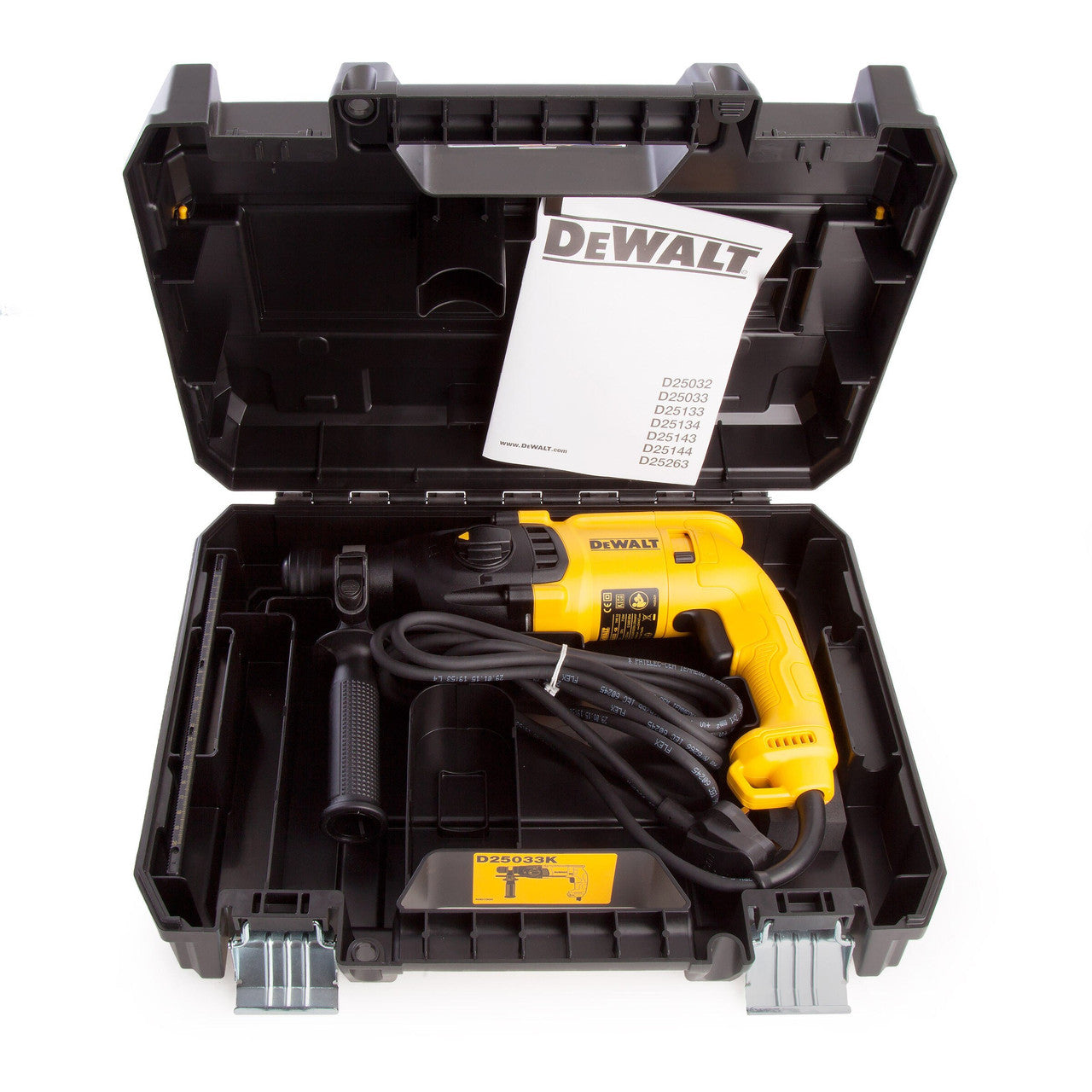 Dewalt D25033K 3 Mode SDS Plus Hammer Drill (110V)
