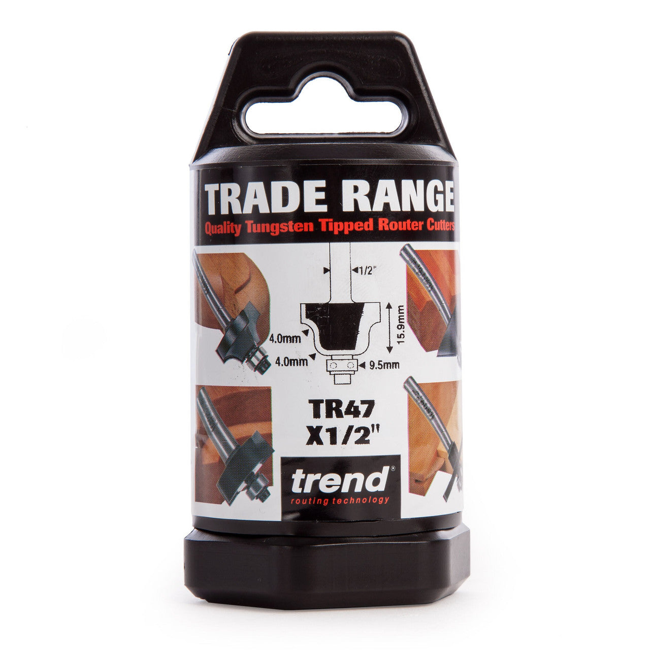 Trend TR47X1/2TC Roman Ogee 4mm Radius x 15.9mm Cut