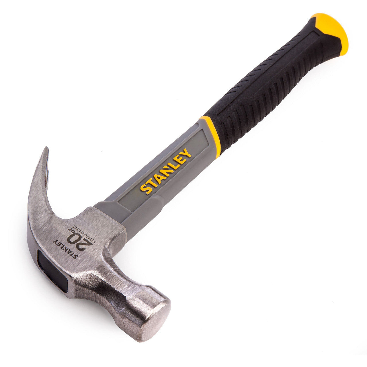Stanley STHT0-51310 Claw Hammer with Fibreglass Shaft 20oz