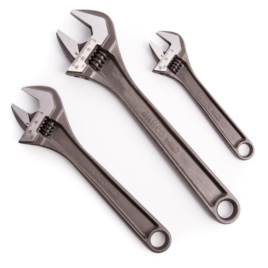Bahco ADJUST3 80 Series Adjustable Wrench Set (3 Piece)