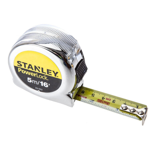 Stanley 0-33-553 Powerlock Metric/Imperial Tape Measure 5m