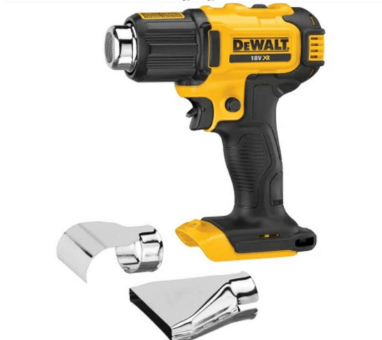 DeWalt DCE530N Cordless Heat Gun Bare Unit + 2 Nozzles