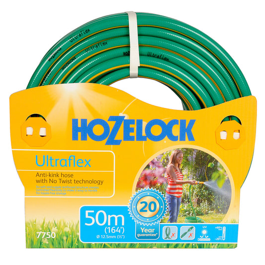 Hozelock 7750 Ultraflex Hose 12.5mm x 50 Metres