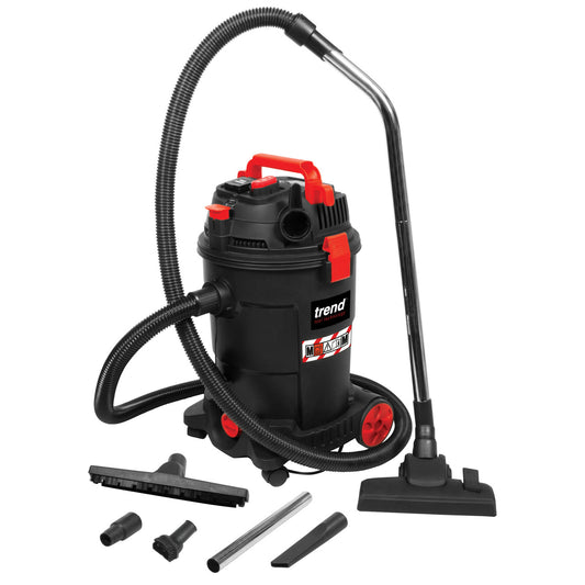 Trend T33A M Class Dust Extractor / Wet & Dry Vacuum Cleaner 25L (240V)