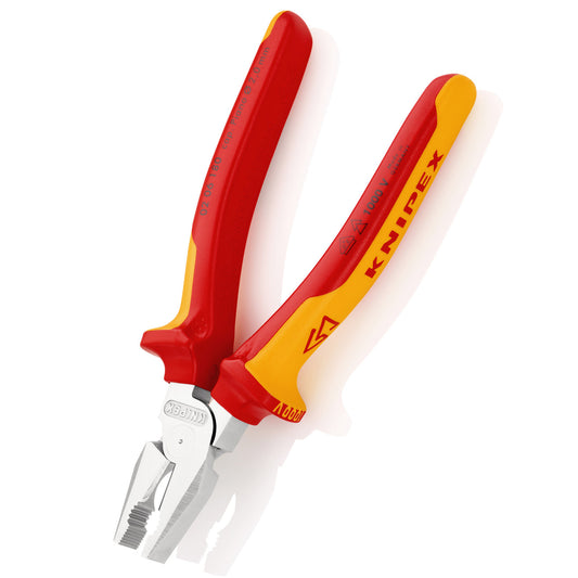 Knipex 0206180SB High Leverage Combination Pliers VDE 1000V 180mm