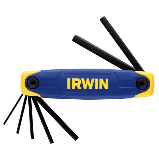 Irwin T10765 Folding Hex Key Set 2 - 8mm (7 Piece)