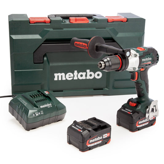 Metabo 602360590 SB18LTX BL I 18V Hammer Drill (2 x 5.2Ah Batteries)