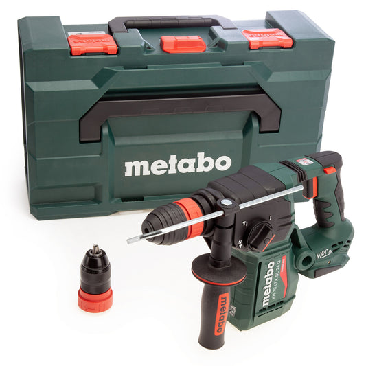 Metabo 601714840 KH 18 LTX BL 24 Q Hammer Drill (Body Only) in metaBOX 165 L
