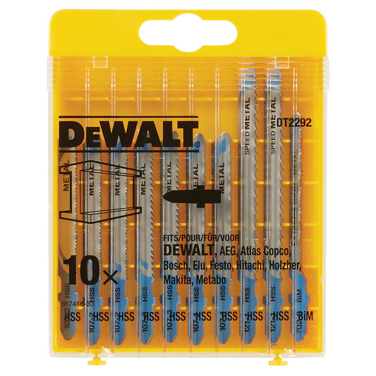 Dewalt DT2292 XPC Jigsaw Blade Set for Metal (10 Pack)