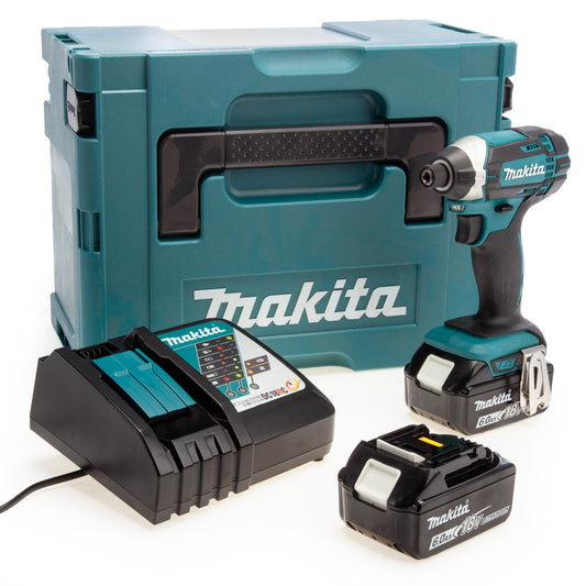 Makita DTD152RGJ 18V LXT Impact Driver (2 x 6.0Ah Batteries) in MakPac Case