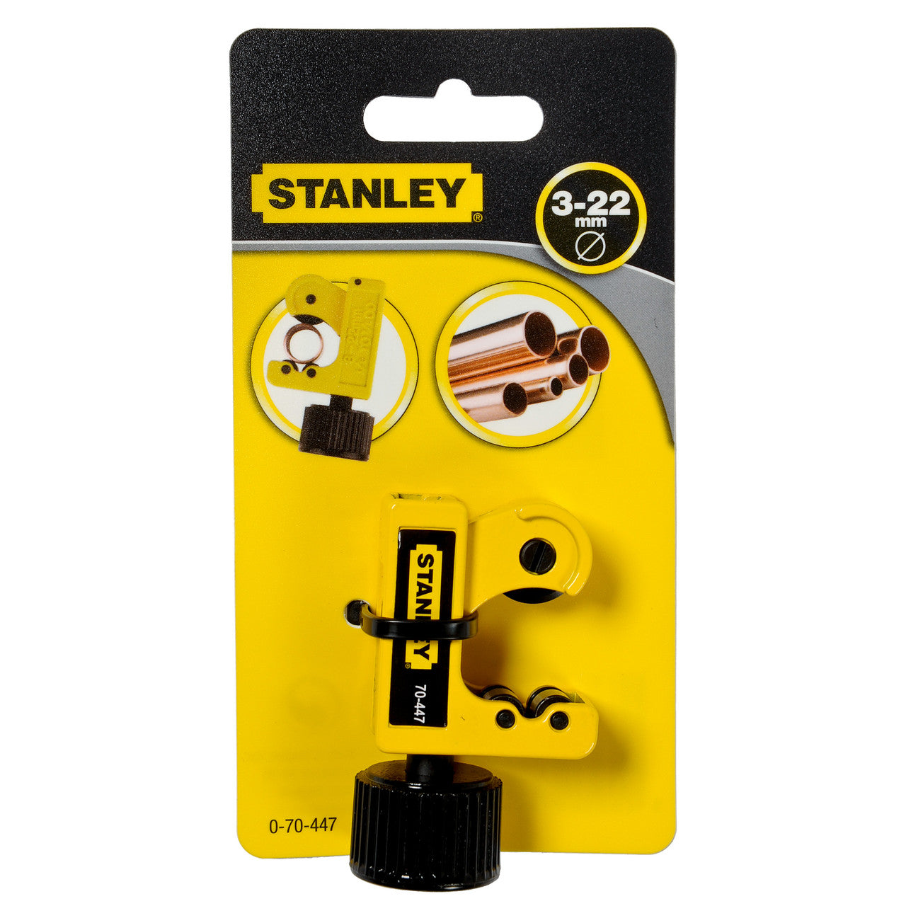 Stanley 0-70-447 Adjustable Pipe Cutter 3-22mm