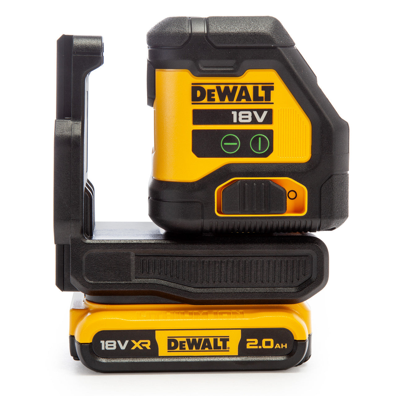 Dewalt DCLE34021D1 18V XR Green Cross Line Laser (1 x 2.0Ah Battery)