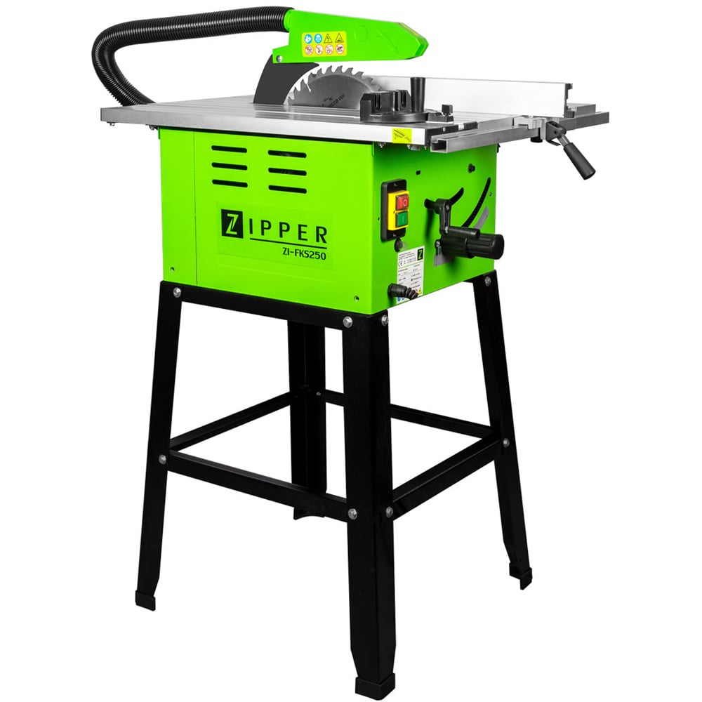 Zipper 250mm Integral Sliding Table Saw ZI-FKS250 230v