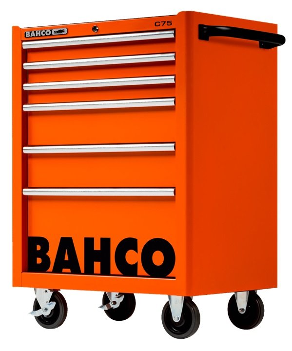 Bahco BAH1475K6 Classic C75 Tool Trolley with 6-Drawers