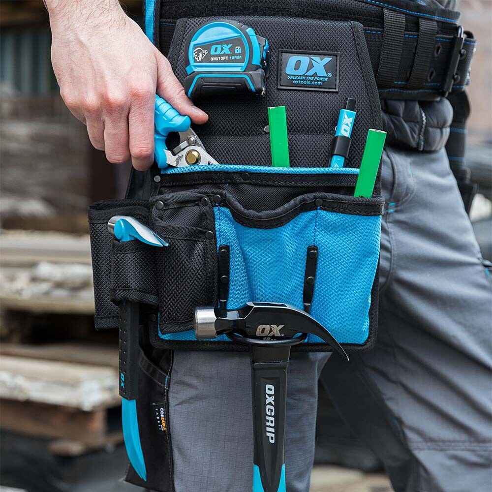 Ox Tools Pro Dynamic Belts, Pouches, Holders, Holsters P267401, P266410, P266505