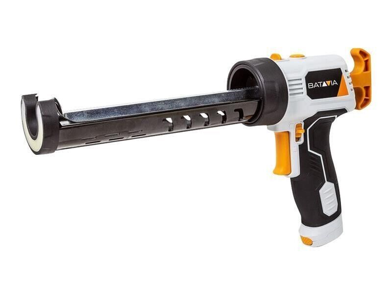 Batavia Cordless Caulking Gun - LED Light - 6V AA Batteries MAXXPUSH BAT7064347