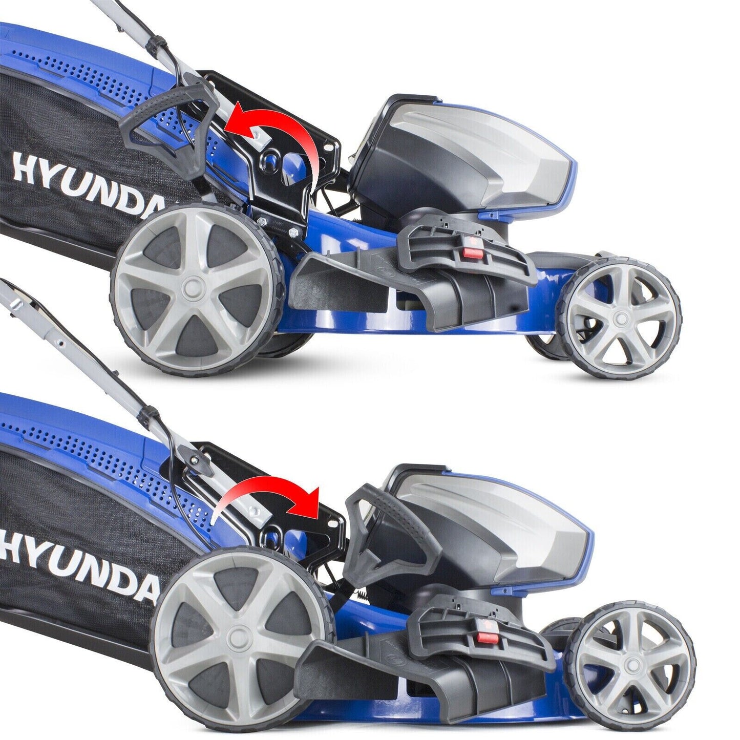 Hyundai Cordless Lawnmower 80V Li-ion Battery Lawn Mower 45cm 18" Cut HYM80Li460