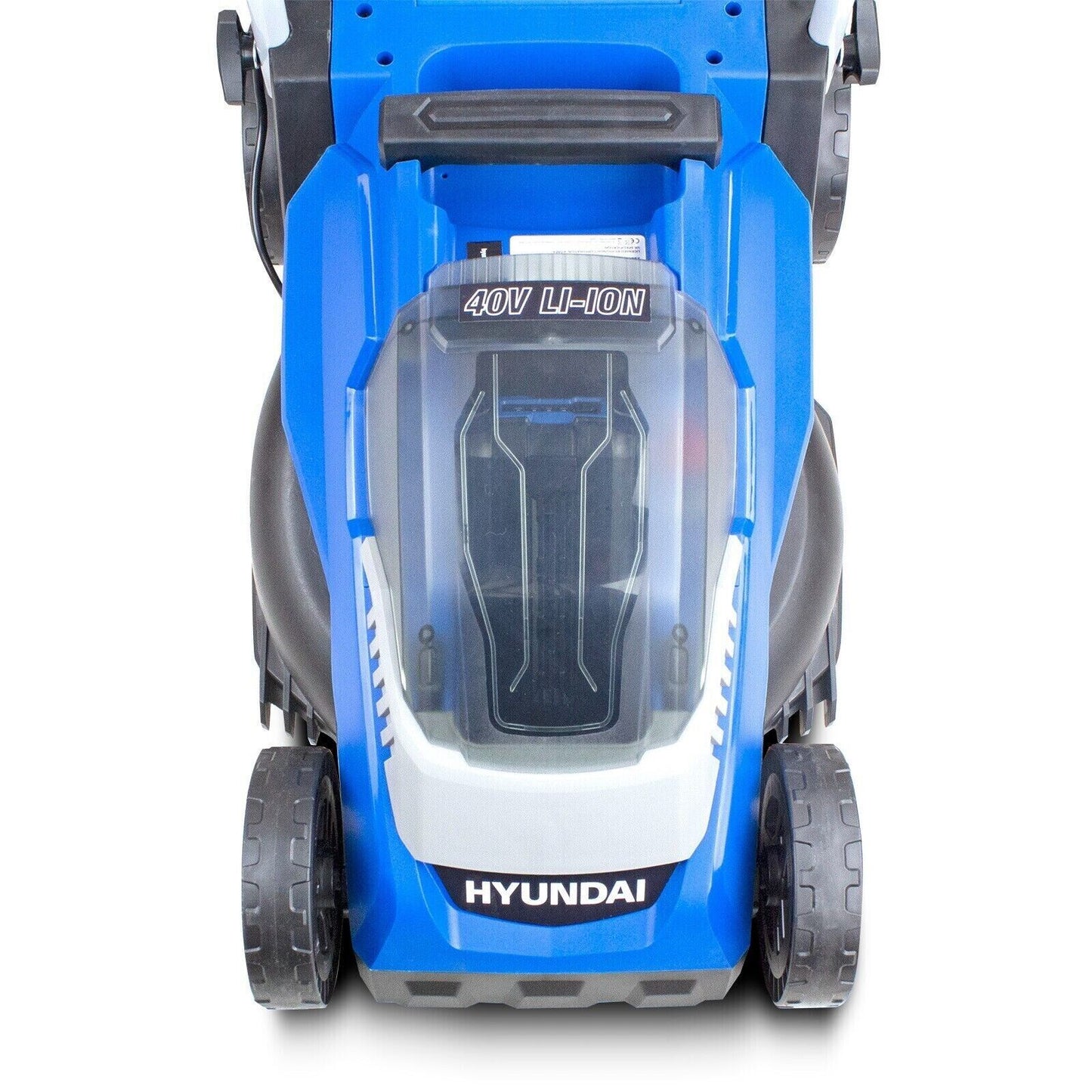 Hyundai 40V Cordless Roller, Mulching Lawnmower, Powerful 33cm - HYM40LI330P