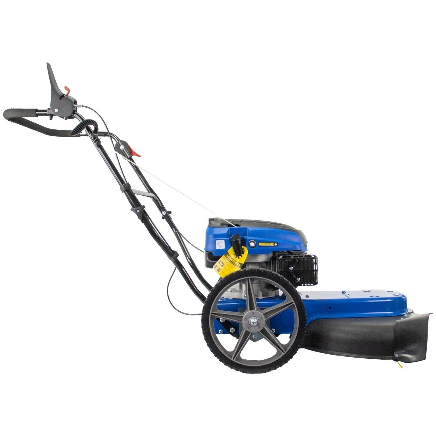 Hyundai HYFT60P Petrol Field Trimmer, Hedge Wheeled Push Strimmer 173cc 4hp