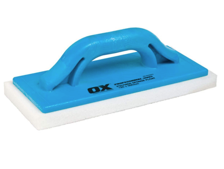OX Tools Pro 12in Plastering Plastic Sponge Float Plasterers Foam Trowel Diamond