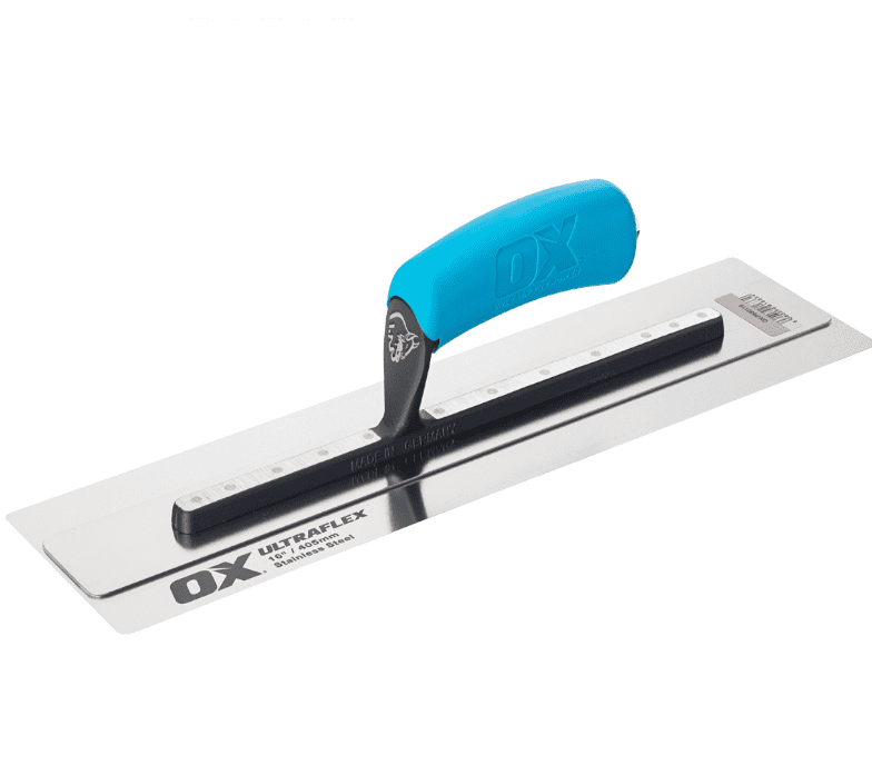 OX Pro UltraFLEX Trowel Stainless Steel Super Flexible Finishing Trowel All Size