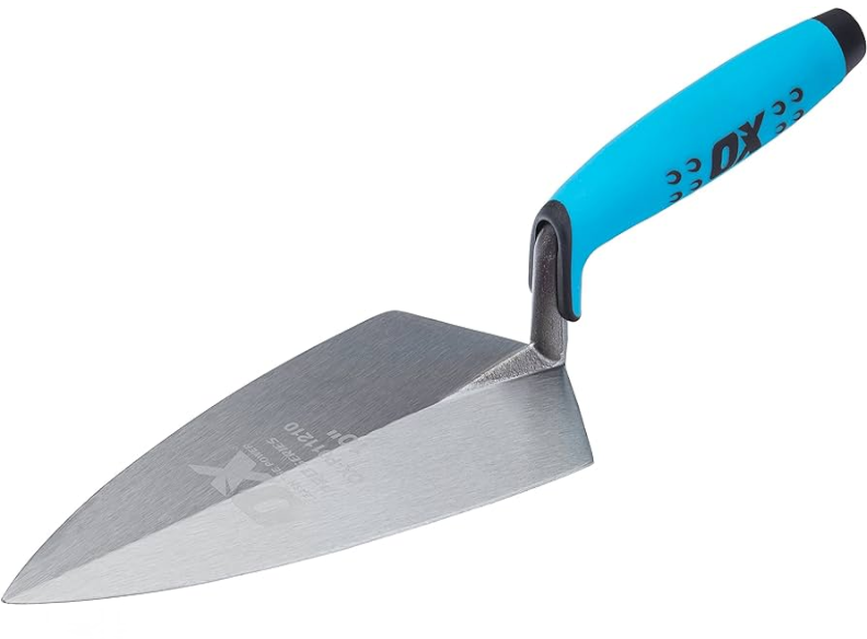 OX Tools Pro Forged Brick Trowels, Pointing, Gauging, Bucket Soft Grip Handle