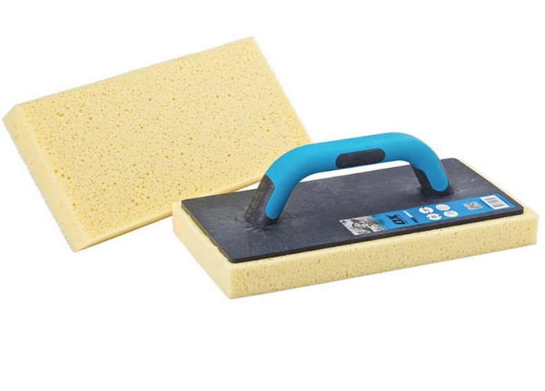 OX Tools Pro 12in Plastering Plastic Sponge Float Plasterers Foam Trowel Diamond