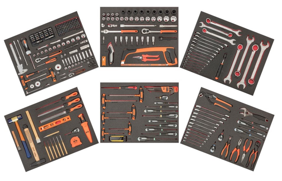 Bahco BAHLARGE Tool Trolley General Purpose Tool Kit - 346 PC